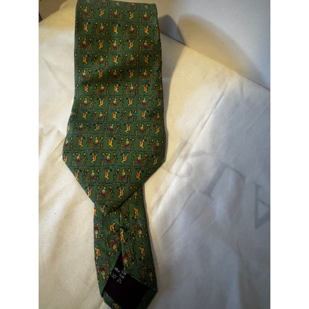 Salvatore Ferragamo Tie- Made In Italy Silk